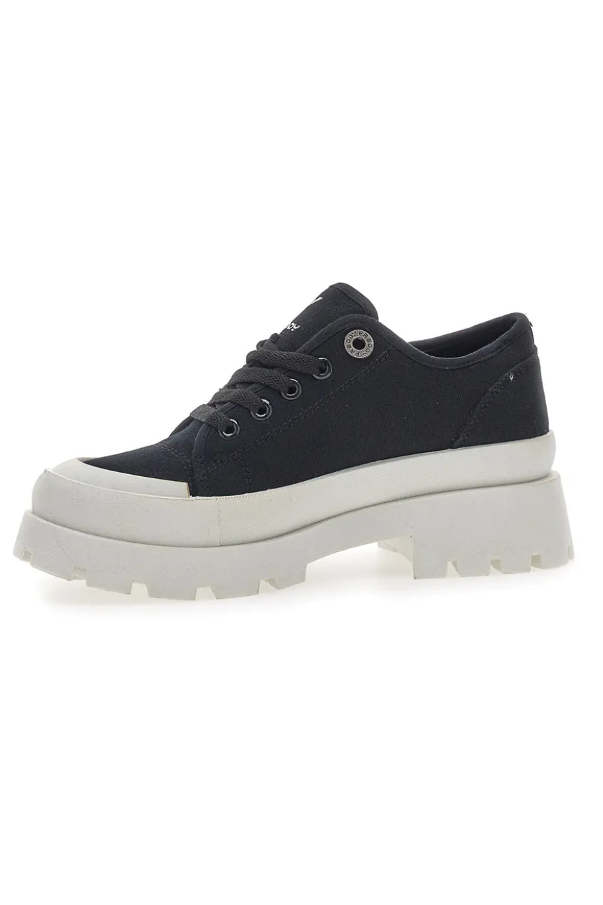 Sneakers Nere Platform da Donna Freddy 7603