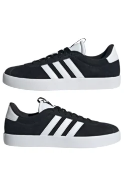 Sneakers Nere Scamosciate Adidas VL Court 3.0