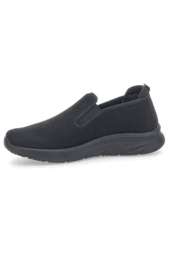 Sneakers Nere Slip On con Tomaia in Mesh CANGURO CA1232