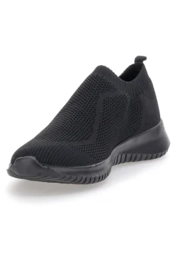 Sneakers Nere Slip-On In Mesh W Max 400