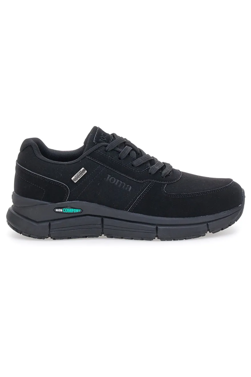 Sneakers nere slip resistant con memory foam Joma Krum Men 2501