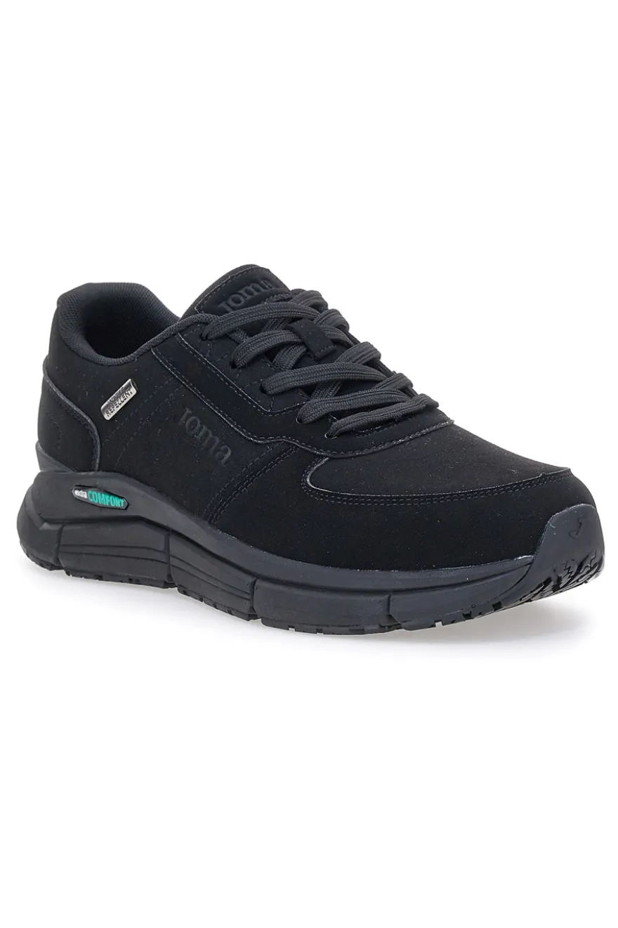 Sneakers nere slip resistant con memory foam Joma Krum Men 2501