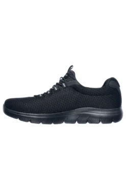 Sneakers Nere Vegan Con Tomaia in Mesh SKECHERS SUMMITS