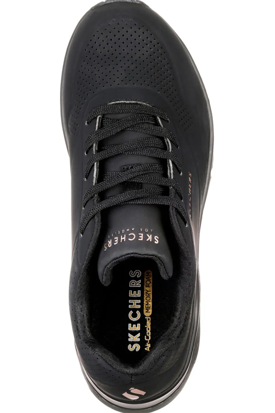 Sneakers nero con suola ammortizzata Skechers Uno Stand On Air