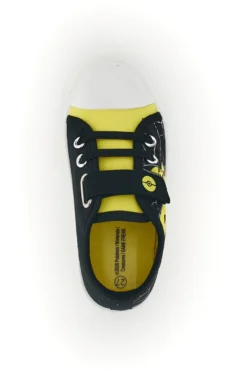 Sneakers nero giallo stampa Pokémon strappi Pokemon PO003973