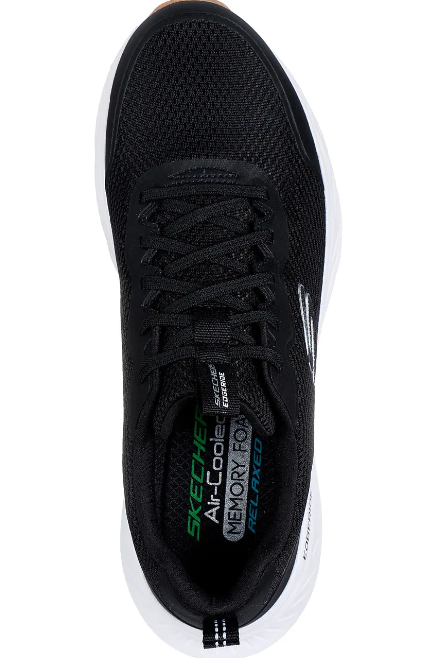 Sneakers nero Memory Foam slip-on Skechers Edgeride Rekze
