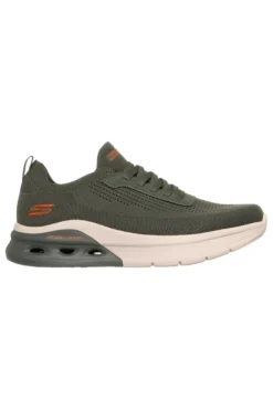 Sneakers oliva in maglia stringate Skechers Bobs Arc Waves 2.0 Class Form