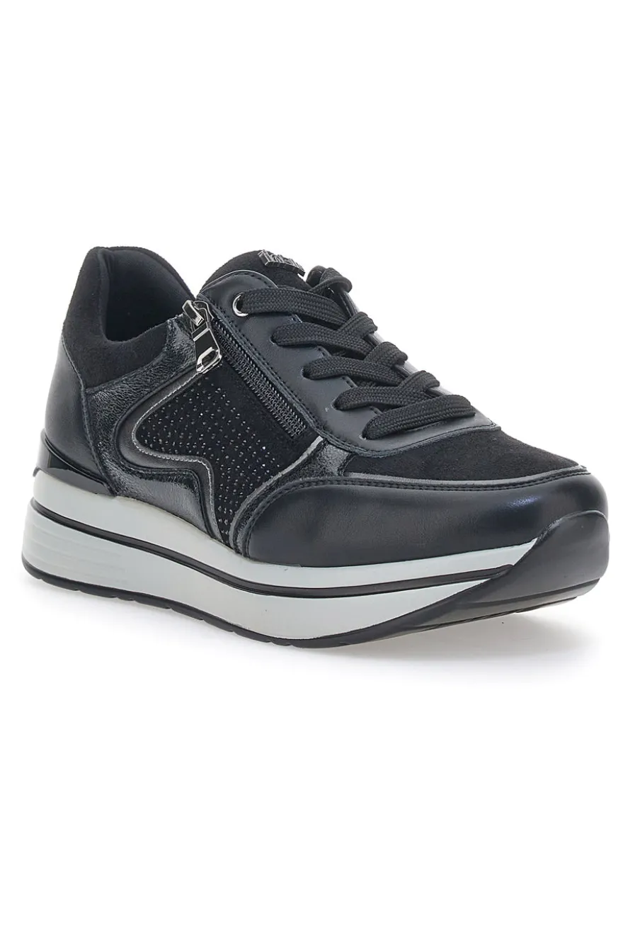 Sneakers Platform Inblu 350 IN Nero