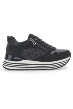 Sneakers Platform Inblu 353 IN Nere