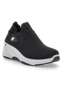 Sneakers Platform Nere Casual Canguro 1218