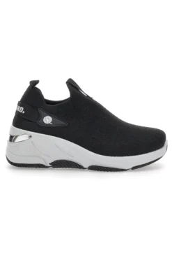 Sneakers Platform Nere Casual Canguro 1218