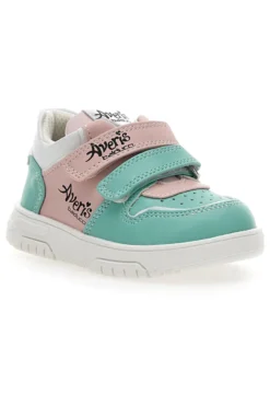 Sneakers Primi Passi Averis 4201 Verdi e Rosa