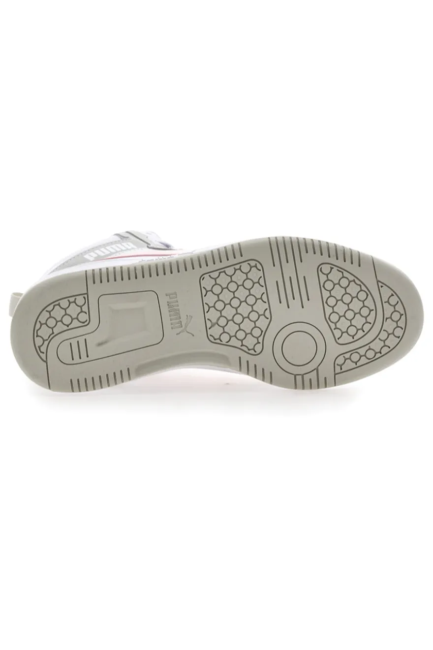 Sneakers Puma Rebound V6 Bianche/Rosa
