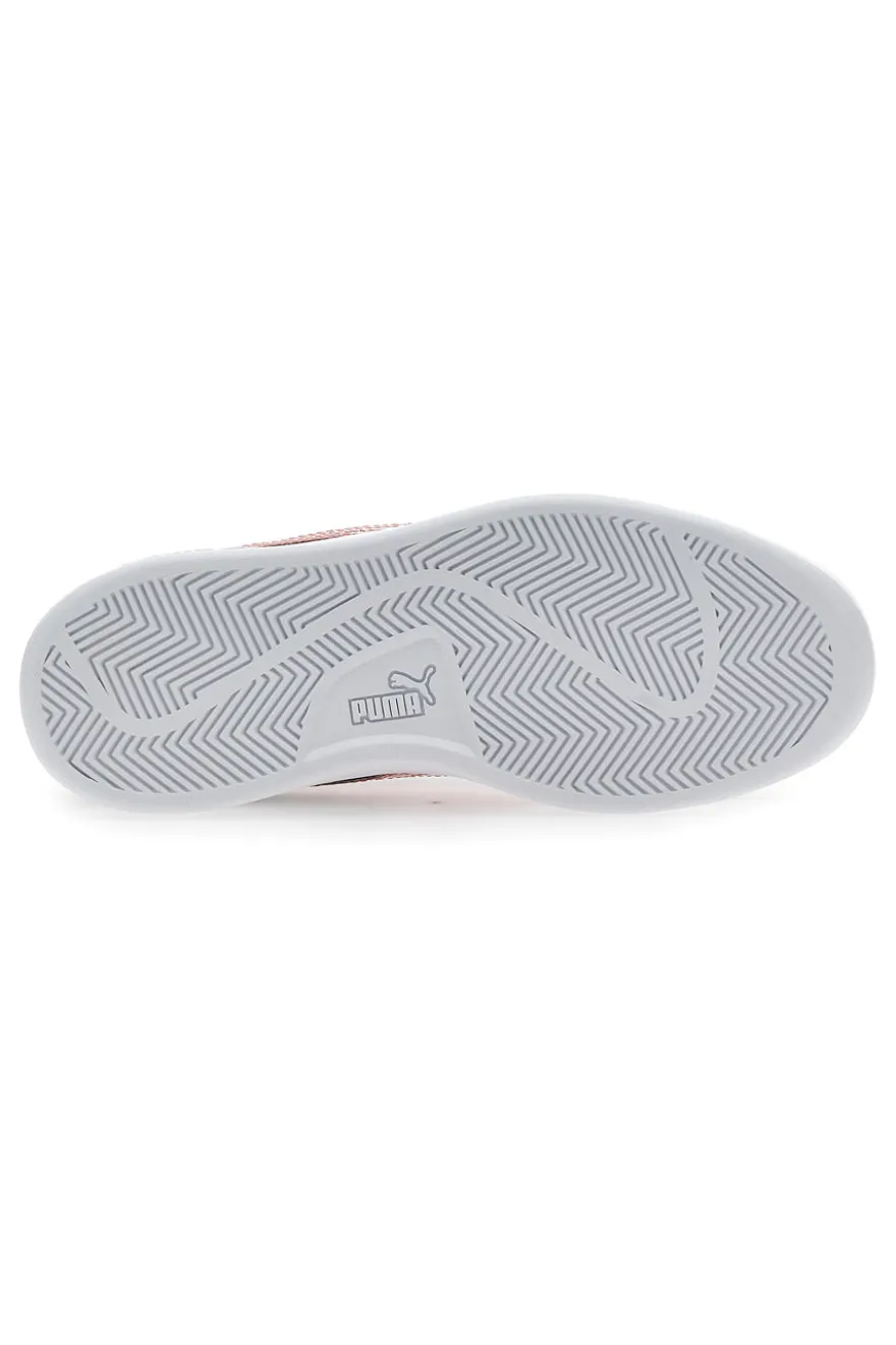 Sneakers Puma Smash 3 L Star Glo Jr Bianche