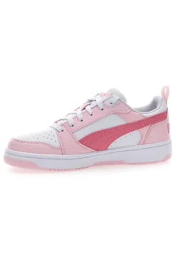 Sneakers Rosa con lacci Puma Rebound V6 Lo Jr