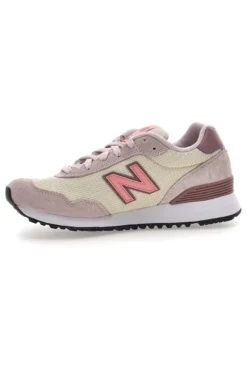 Sneakers rosa da ginnastica in pelle e tessuto New balance W51547y