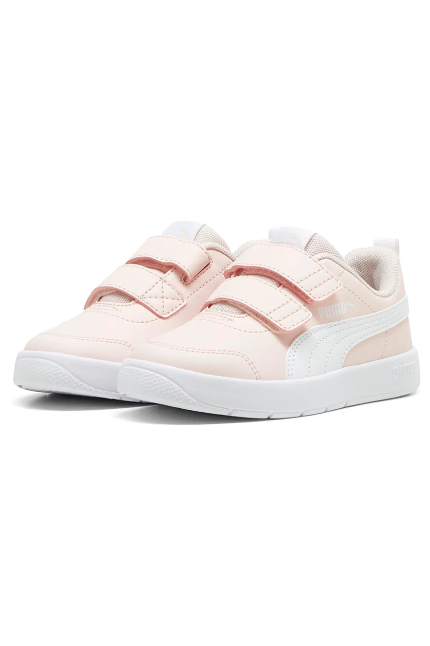 Sneakers Rosa e Bianche Con Strappi Puma Courtflex V3 V PS
