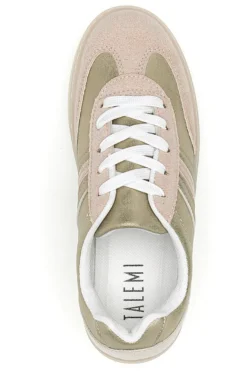 Sneakers Rosa e Oro con Suola in Gomma TALEMI 23786