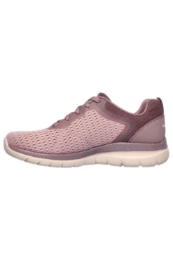 Sneakers rosa in mesh con Memory Foam Skechers Bountiful Quick Path