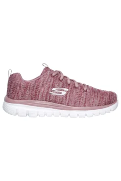 Sneakers Rosa SKECHERS Graceful - Twisted Fortune