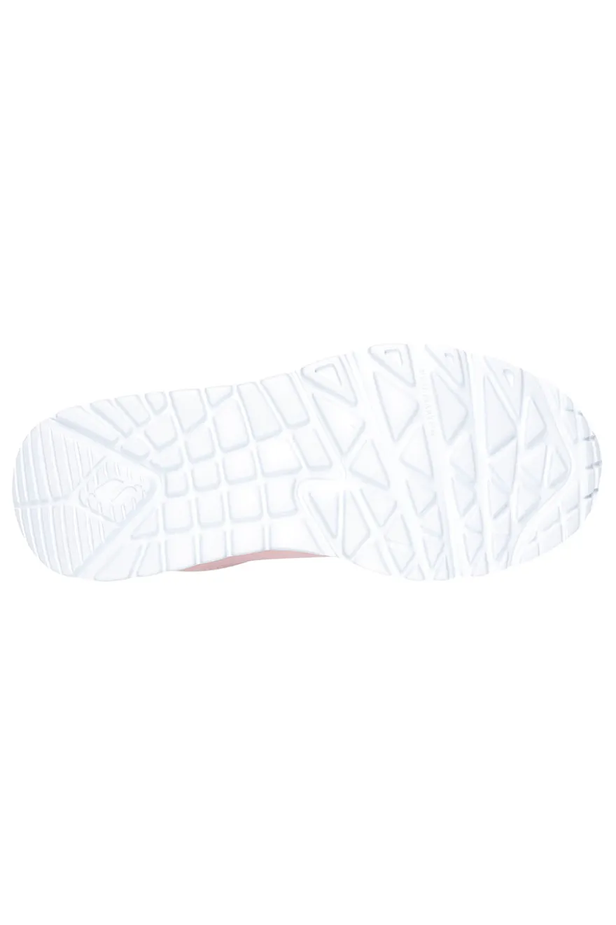 Sneakers Rosa Skechers Street Uno Lite