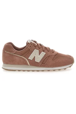 Sneakers Rosa tomaia in pelle e tessuto New balance WL373SI2