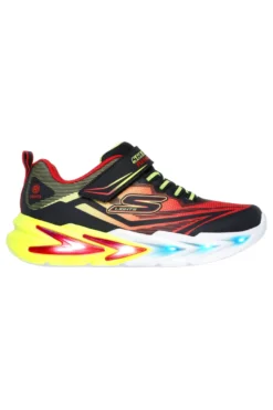 Sneakers rosse con luci chiusura a strappo Skechers Flex-Glow Ultra