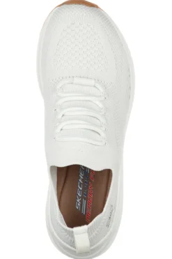 Sneakers Slip-On Bianche con Tomaia a Calzino Skechers BOBS Sport Sparrow 2.0 - Allegiance Crew