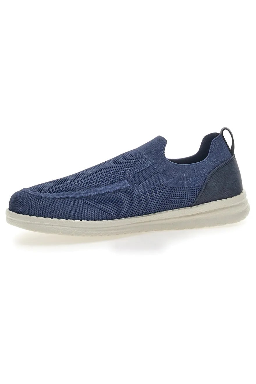 Sneakers Slip-On Blu Max Dillan 5290