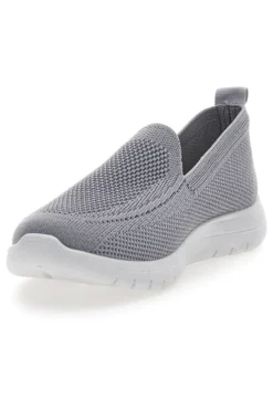 Sneakers Slip On Grigie in Tessuto Me & Me 06