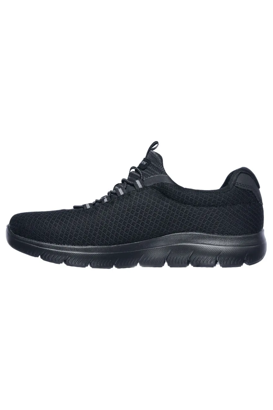 Sneakers Slip-On Nere Skechers Summits