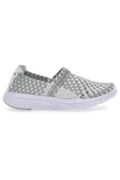 Sneakers Slip-on Overland 640 Bianche e Grigie