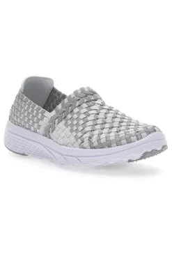 Sneakers Slip-on Overland 640 Bianche e Grigie