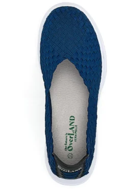 Sneakers Slip-on Overland 645 Blu