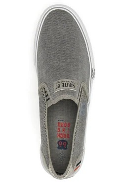 Sneakers Slip-on Route 66 21808 Grigie