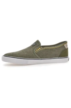 Sneakers Slip-on Route 66 21808 Verde Militare