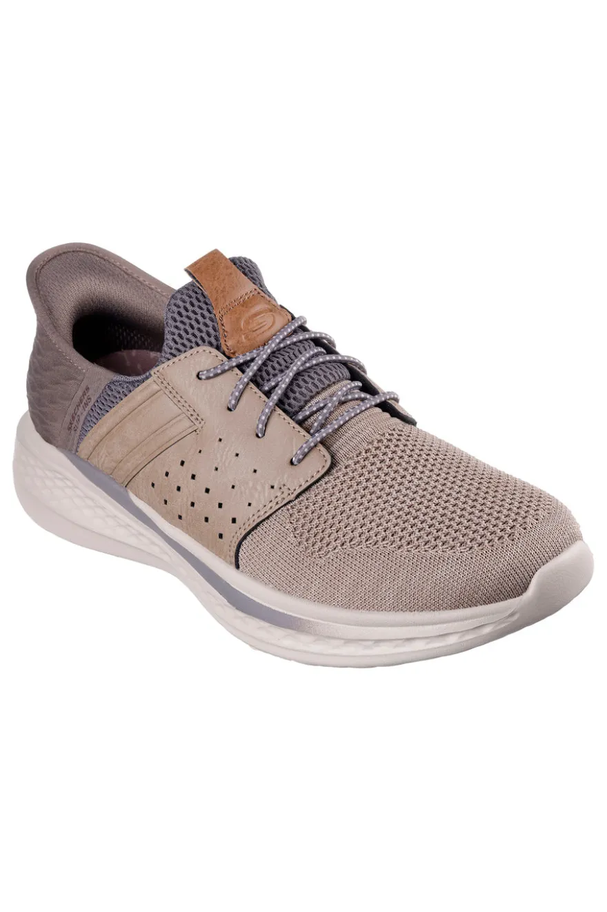Sneakers Slip- on Vegane Taupe Skechers Slip-ins RF: Slade - Ocon