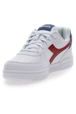 Sneakers Sportive Bianche Teen Diadora Raptor Low GS