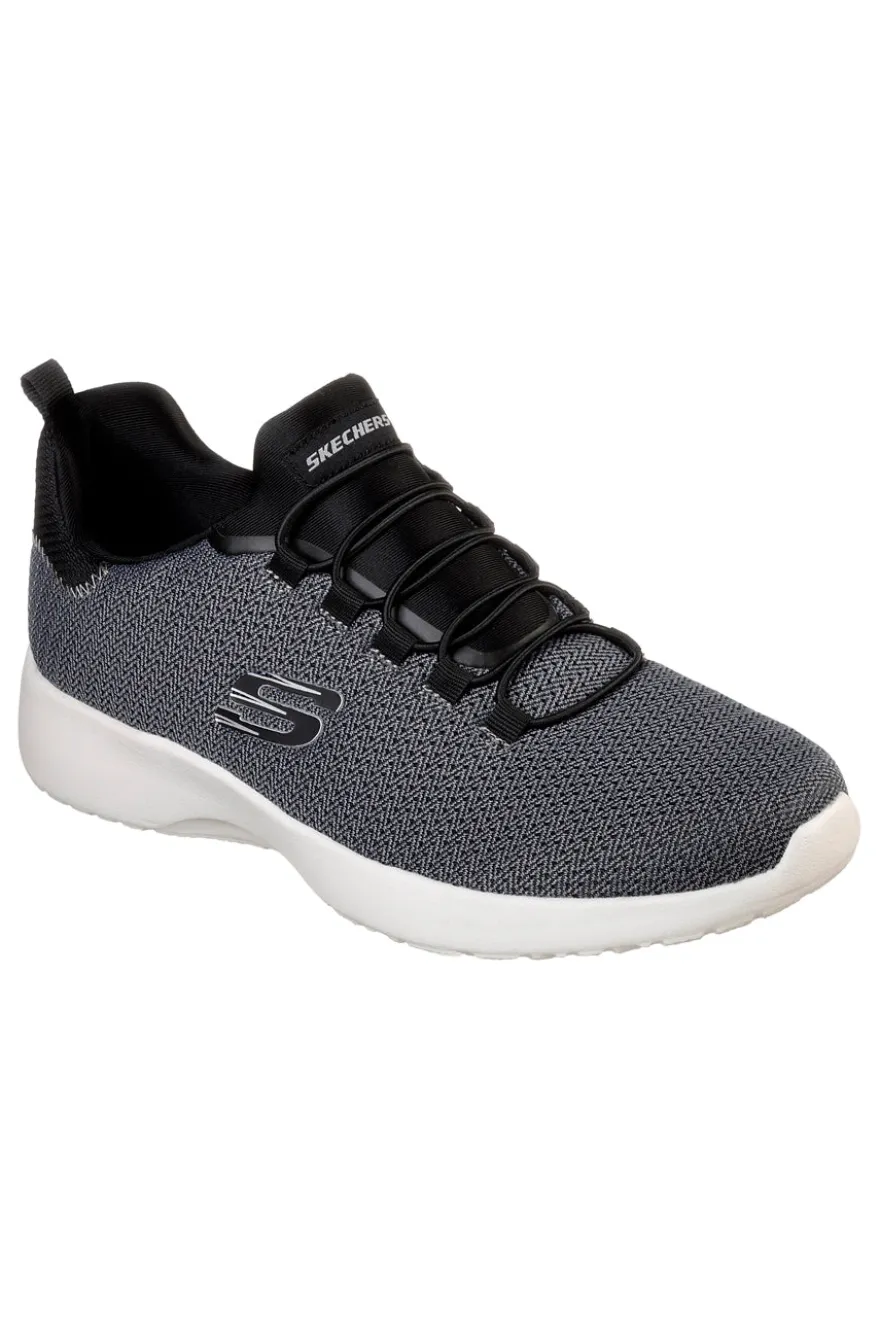 Sneakers sportive Black in mesh slip on con memory foam Skechers Dynamight