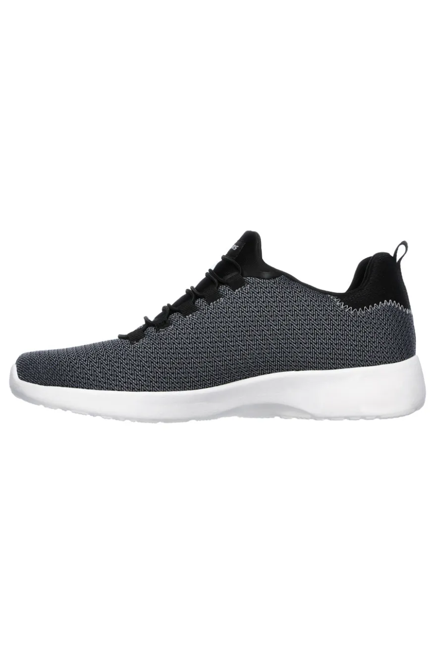 Sneakers sportive Black in mesh slip on con memory foam Skechers Dynamight