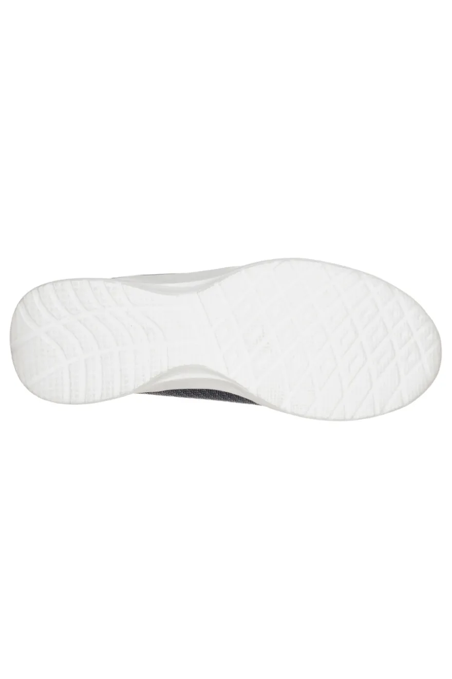 Sneakers sportive Black in mesh slip on con memory foam Skechers Dynamight
