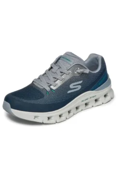 Sneakers sportive Navy in mesh engineered con relaxed fit Skechers Glide-Step Pro Waverra