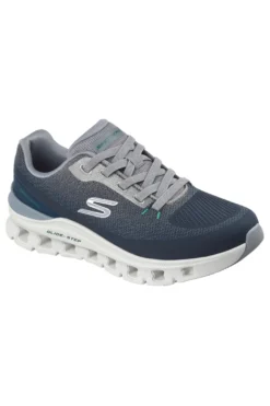 Sneakers sportive Navy in mesh engineered con relaxed fit Skechers Glide-Step Pro Waverra