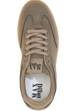 Sneakers taupe con suola a contrasto Max Dillan GB2042