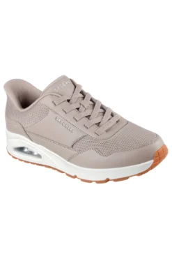 Sneakers Taupe con suola Bianca SKECHERS Street Hands Free Slip-ins: Uno Bankia