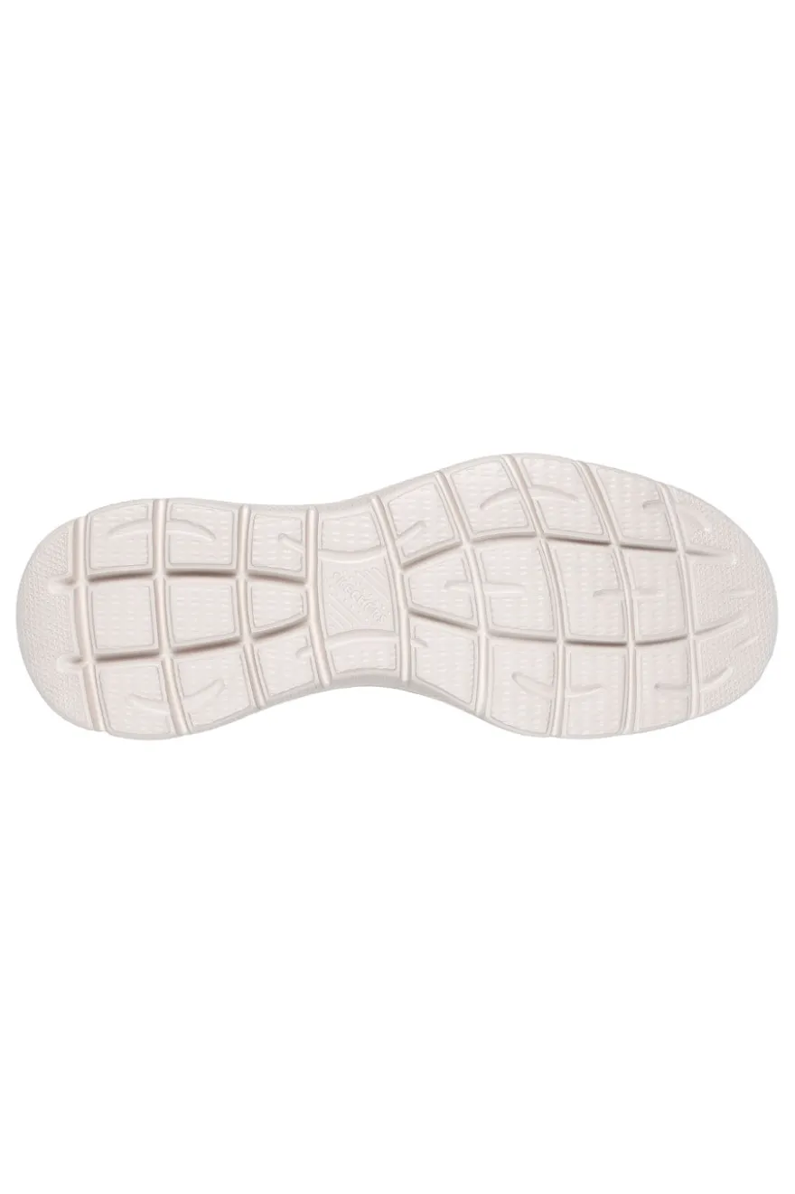 Sneakers taupe slip-on in simil pelle con Memory Foam Skechers Summits Korlo