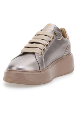 Sneakers Tortora effetto metallizzato LAURA BIAGIOTTI 93939376