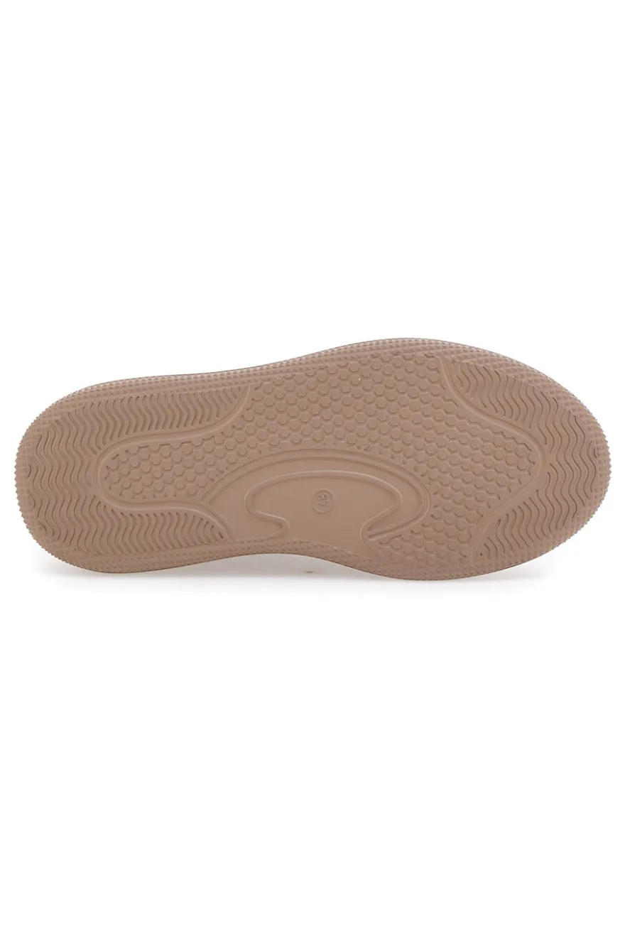 Sneakers Tortora effetto metallizzato LAURA BIAGIOTTI 93939376
