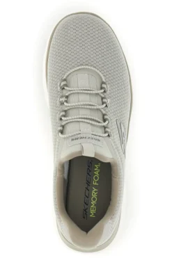 Sneakers tortora in mesh Skechers Summits Corlen