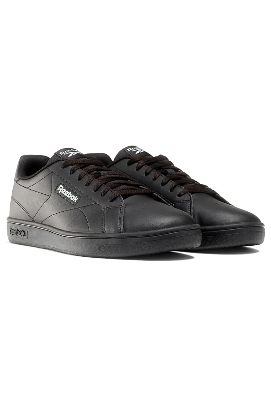 Sneakers Total Black Reebok Court Clean